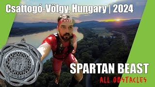 Spartan Beast Csattogó Völgy  Veröce Hungary 2024 [upl. by Noicpesnoc]