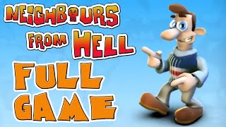 Neighbours from Hell 100  FULL GAME walkthrough  Longplay [upl. by Noivad]