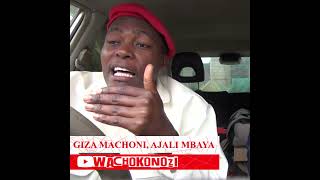 GIZA MACHONI AJALI MBAYA wachokonozi [upl. by Nitaj958]