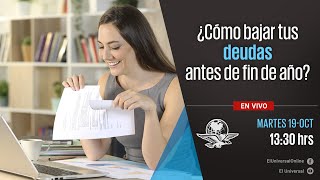 ¿Cómo bajar tus deudas antes de fin de año [upl. by Iorio]