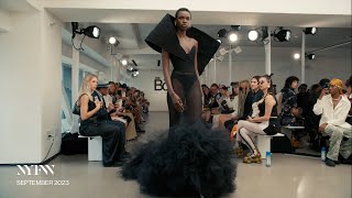 Bishme Cromartie SS24 Runway Full Show  New York Fashion Week  VRAI Magazine [upl. by Sumaes]