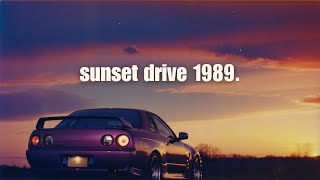 Its 1989 and youre taking a sunset drive  80s synthwave [upl. by Palermo326]