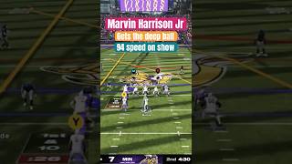 Marvin Harrison Jr  Streaking away  Arizona Cardinals  madden25 [upl. by Llertac184]