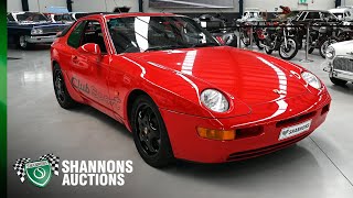 1993 Porsche 968 Clubsport Coupe  2022 Shannons Spring Timed Online Auction [upl. by Wershba406]