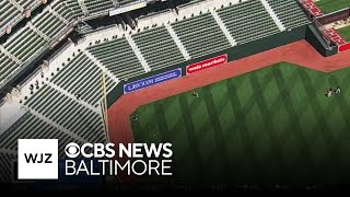 Left field wall at Camden Yards to be moved closer to home plate [upl. by Asenav]