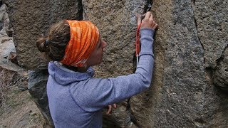 Traditional Climbing 6 Cam Placement and Retrieval  Climbing Tech Tips [upl. by Laup]