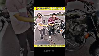 ⛽ BINA PETROL KE BULLET 😱 music  hayabusamotorcyclesesviralshortsracingridershortcrash [upl. by Pelag]