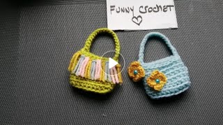 👜❣️Mini sac au crochet ❣️👜 [upl. by Gemperle]