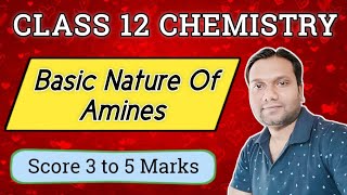 Basic Nature Of Amines  Alkyl Amine vs NH3  Class 12  CBSE  ISC amp Other Boards  NEET JEE [upl. by Ainotal]