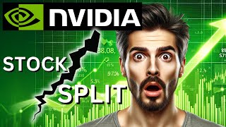 NVDA Earnings Reaction  STOCK SPLIT [upl. by Adnauqahs]