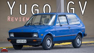 1987 Yugo GV Review  The Eastern Europe Econobox [upl. by Ellirpa]