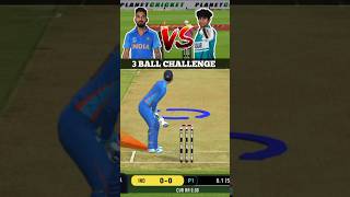 3 ball challenge real cricket 24 shorts short trending [upl. by Halie]