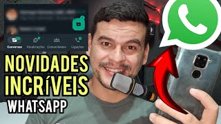 5 ATUALIZAÇÕES PARA WHATSAPP NOVAS FUNÇÕES E TESTES BETAS  NOVA VERSÃO DO WHATSAPP VAI MUDAR TUDO [upl. by Kirenoj]