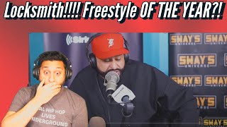 REACTION LOCKSMITH Sets Fire to the Mic Freestyle of the Year 🔥  SWAYS UNIVERSE [upl. by Sauveur]