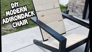 How To Build A Modern Adirondack Chair  Ana White Plans  StepbyStep Woodworking Tutorial [upl. by Azne]