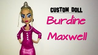 How to make a Burdine Maxwell doll From BRATZ [upl. by Selym]