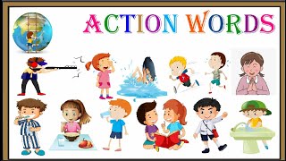 Action Words Parents must teach these quotTop 35 ACTION WORDSquot to their kidsKids Preschool Learning [upl. by Oecile]