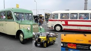 quot100 Jahre Bus in DresdenquotOldtimer im Betriebshof Mitfahrt im Konvoi durch die Innenstadt [upl. by Skillern]