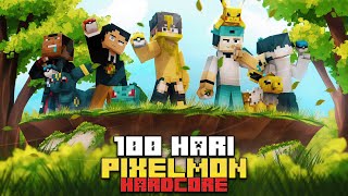 100 Hari di Minecraft Hardcore Pixelmon  ft no1ree ItsSandwich geloo [upl. by Eneluj]