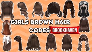 Girls brown hair Y2K codes  GIRLS HAIR CODES ROBLOX  Roblox [upl. by Oiratnom335]