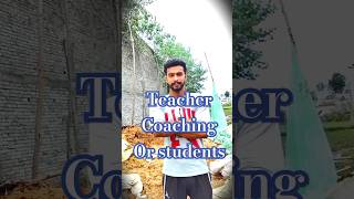 Teacher students  coaching institutes  Sagar Pundir viralvideo shorts [upl. by Nueoras]