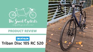 The best bike under 1k Decathlon Triban 105 RC 520 Review  feat Shimano 105  TRP HYRD [upl. by Chao410]