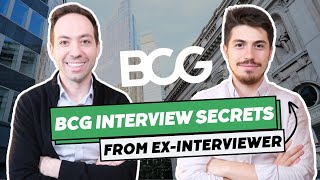 BCG Interviewer Reveals How To Succeed in Consulting Interviews [upl. by Dorin]