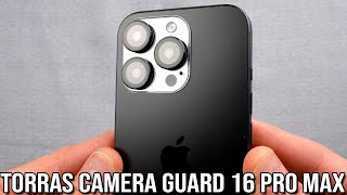 Torras Camera Guard for iPhone 16 ProPro Max [upl. by Lyrahc]