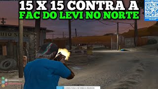 VISÃO DO 01 DOS COLETE SENDO PASSADO NO QUEBRA CONTRA A FAC DO LEVI NO NORTE [upl. by Llednohs77]