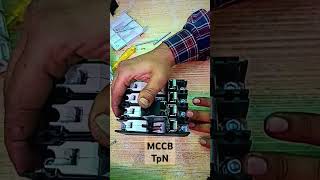 Repairing MCCB tpn ytshorts viralvideo shortvideo trending youtubeshorts electrician [upl. by Murvyn]