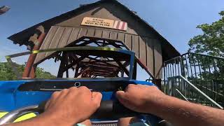 “Verbolten” Busch Gardens Williamsburg On Ride Front Row POV June 28 2024 [upl. by Niko]