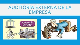 Auditoria externa de la empresa [upl. by Yenial]