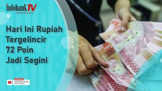 HARI INI RUPIAH TERGELINCIR 72 POIN JADI SEGINI [upl. by Schwinn265]