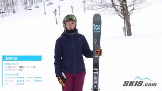 Jennas ReviewVolkl Blaze 86 W Skis 2022Skiscom [upl. by Ling540]