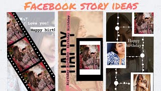 Creative ways to edit your Facebook stories using only the Fb app [upl. by Nata]