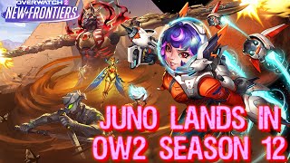 Junos Blasting Off Again  Overwatch 2 OW2  live gameplay [upl. by Kcireddor501]