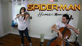 Spider man Homecoming Theme for violin and cello Spider man Homecoming Suite [upl. by Barger]