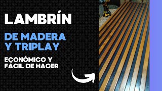 Cómo hacer un labrín de madera y triplay [upl. by Brande48]