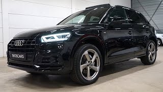 Audi Q5 45 TFSI quattro SLine 2019 Mythos Black [upl. by Weasner]