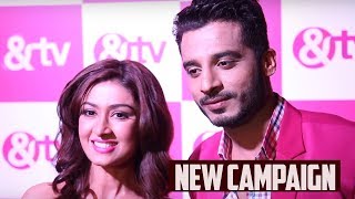 Farnaz Shetty Along With Her Co Star Unveil New Brand Campaign Of ampTV [upl. by Oibirot783]