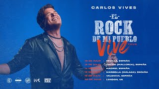 Carlos Vives  El Rock de Mi Pueblo VIVE [upl. by Ylla]