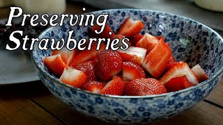 Rediscovering A Lost Method Of Preserving Strawberries [upl. by Nytsrik823]