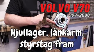 Hjullager länkarm och styrstag Volvo V70 19972000 [upl. by Tanney]