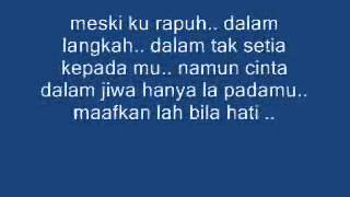 Opick  Rapuh Lirik [upl. by Irt]