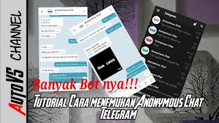 Tutorial  Cara mencari Bot Anonymous Chat di Telegram [upl. by Benoite]