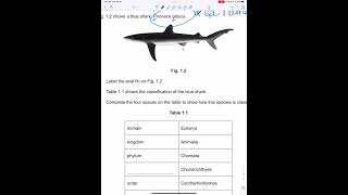 AICE Marine Science Specimen Paper 1 Questions 12 pg17 [upl. by Kery]