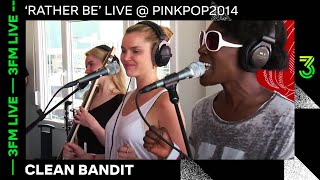 Clean Bandit  Rather Be live  pinkpop 2014  3FM Live  NPO 3FM [upl. by Ynnep303]