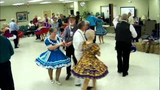 Square and round dancing in Gulfport MS with Belles amp Buoys SDC  July 30 2011 [upl. by Enidaj602]