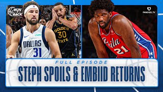 Steph Spoils Klays Return Embiids Disappointing Debut Run It Back LIVE  11132024 [upl. by Terriss]