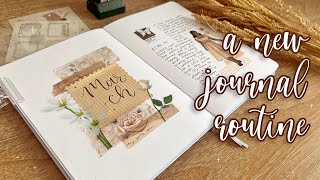 My journaling routine 2023 🌷how to start a new journal routine  asmr  aesthetic [upl. by Ruthven]